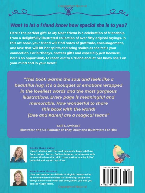 To My Dear Friend: The Art of Friendship Hardback